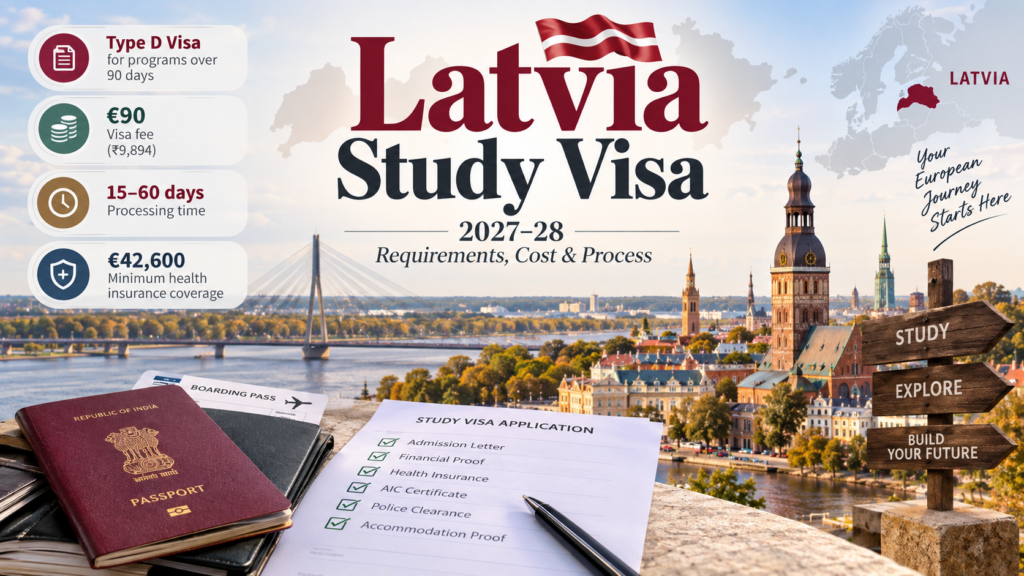 Latvia Study Visa