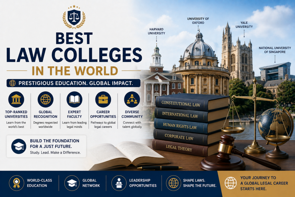 Best Law Colleges in the World