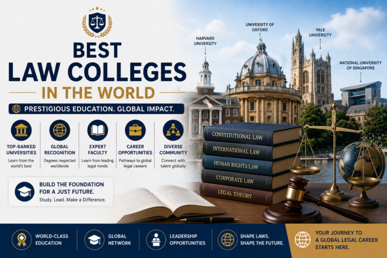 Best Law Colleges in the World
