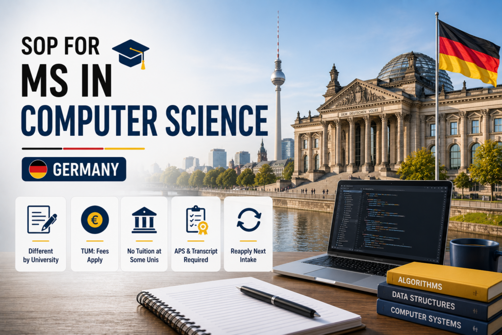 SOP for MS in Computer Science in Germany