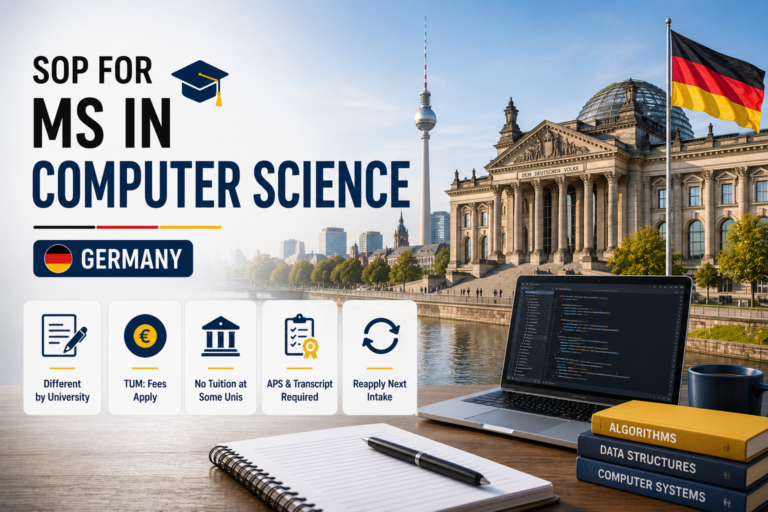 SOP for MS in Computer Science in Germany