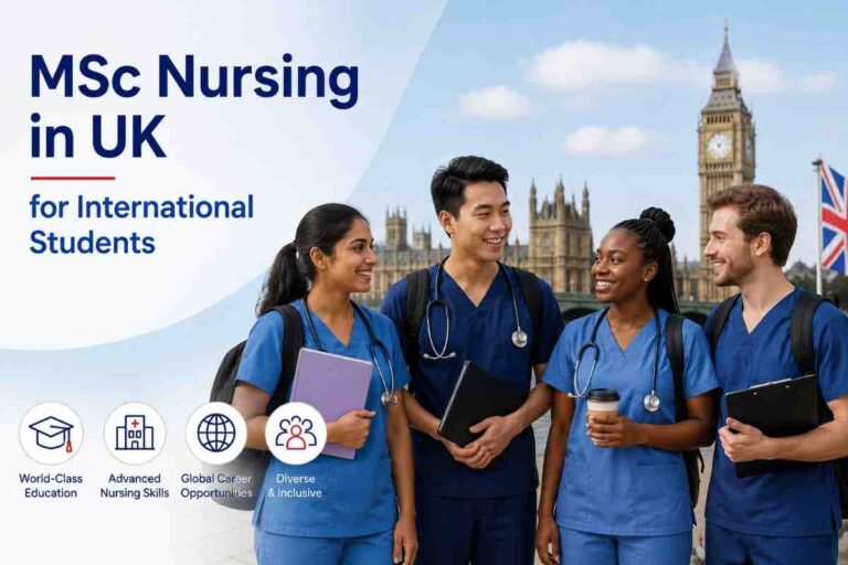 MSc Nursing in UK for International Students