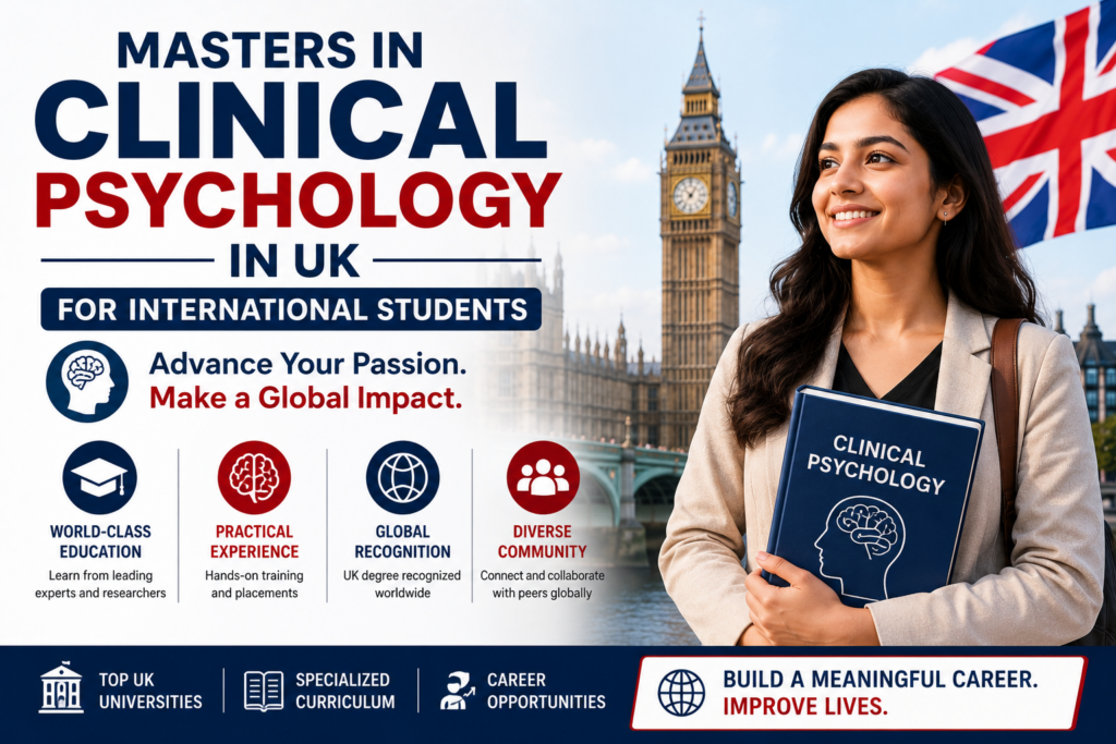 Masters in Clinical Psychology in UK for International Students