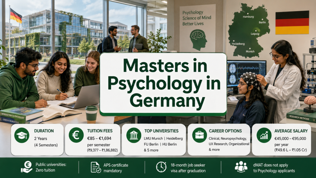 Masters in Psychology in Germany