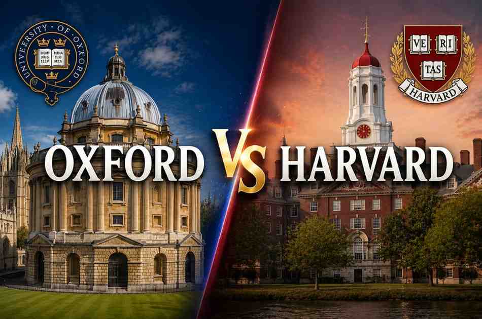 Oxford vs Harvard