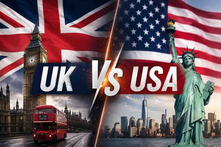 UK vs USA