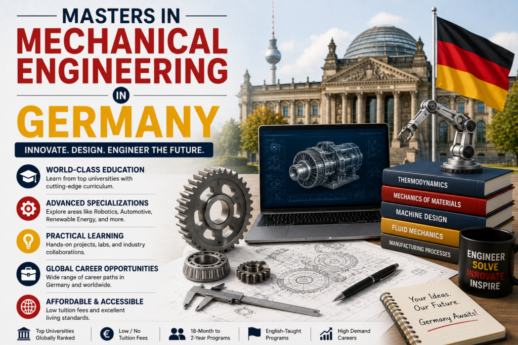 Masters in Mechanical Engineering in Germany