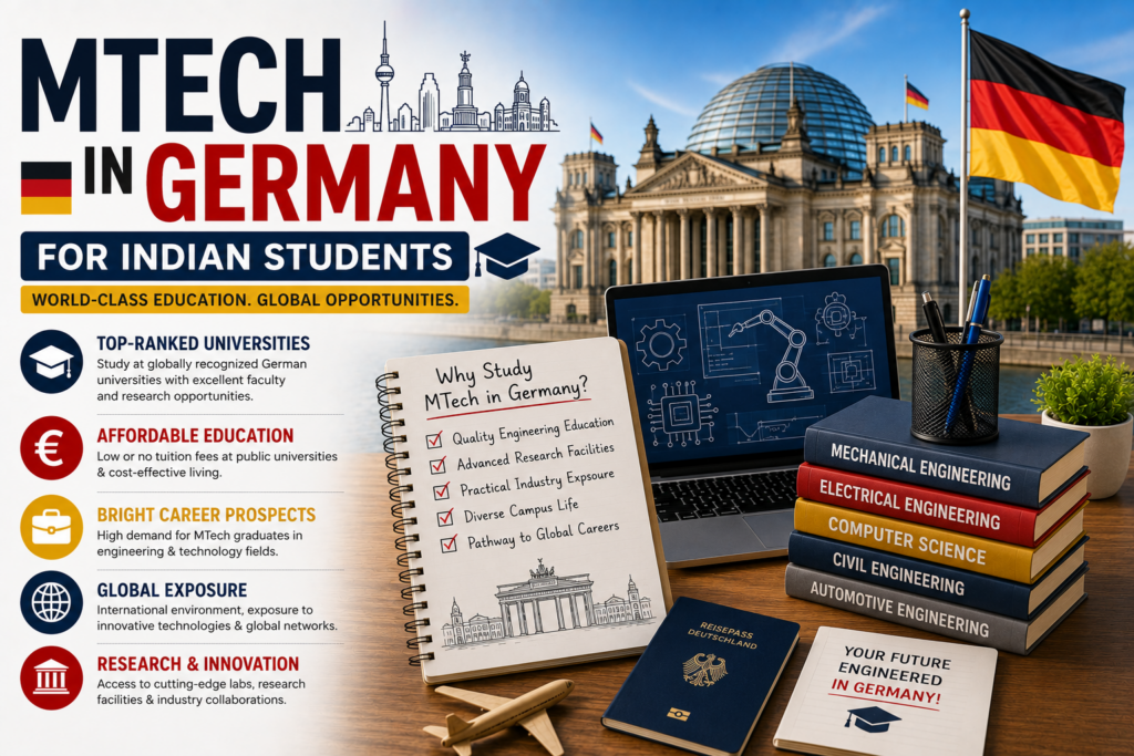 MTech in Germany for Indian Students