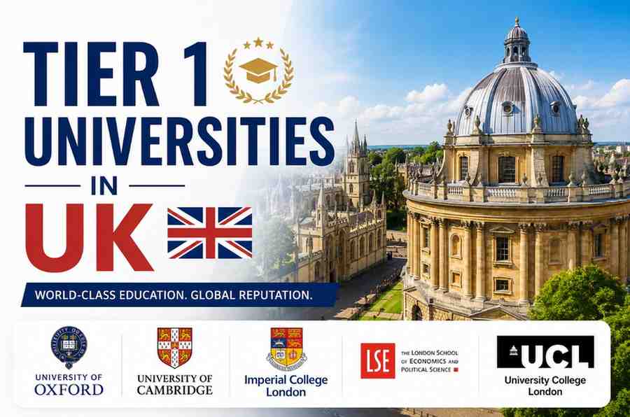 Tier 1 Universities in UK