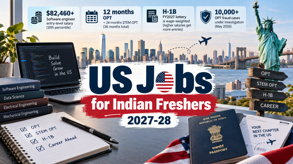 US Jobs for Indian Freshers