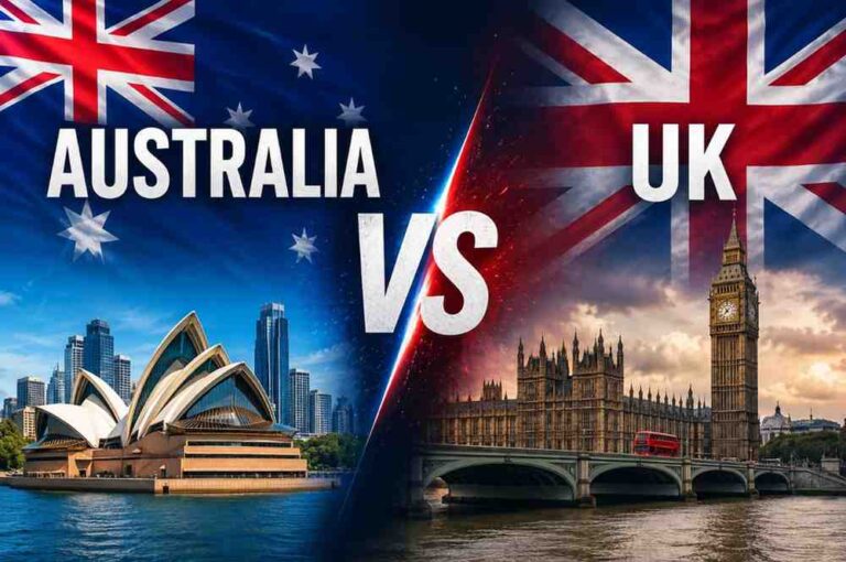 Australia vs UK