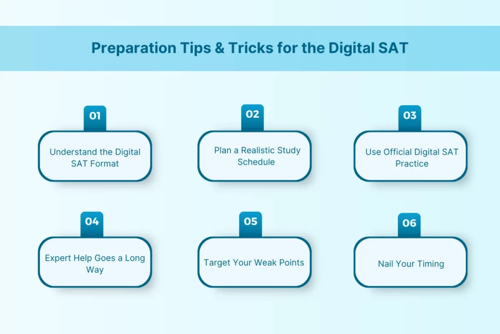 Preparation Tips & Tricks for the Digital SAT