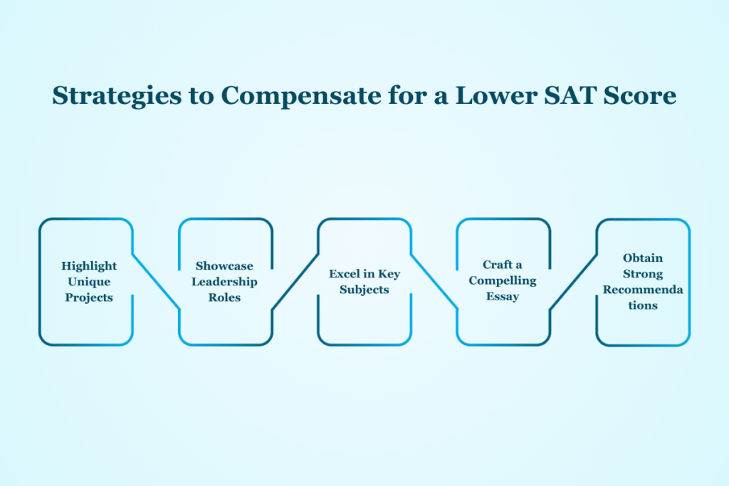 Strategies to Compensate for a Lower SAT Score