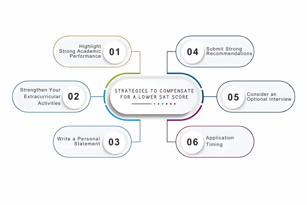 Strategies to Compensate for a Lower SAT Score
