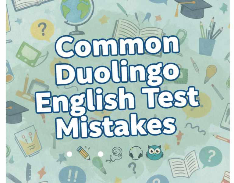 Common Duolingo English Test Mistakes To Avoid in 2026