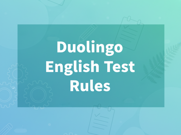 Duolingo English Test Rules 2026: Complete Guide for Indian Students