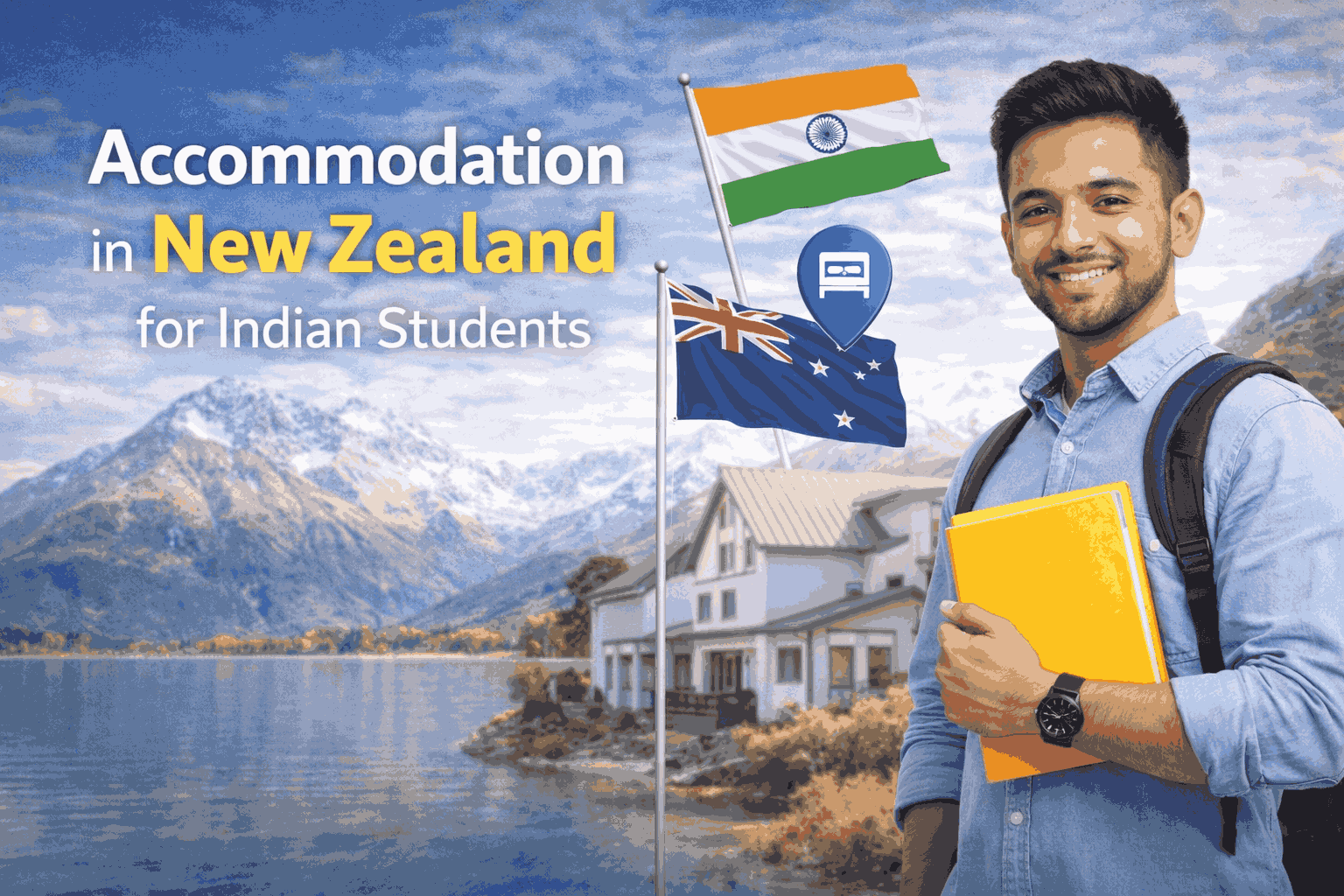 Accommodation in New Zealand for Indian Students