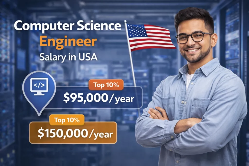 Computer Science Engineer Salary in USA: What Indian Students Need to Know Before Applying