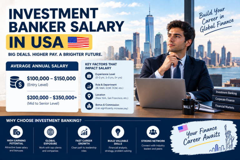 Investment Banker Salary in USA