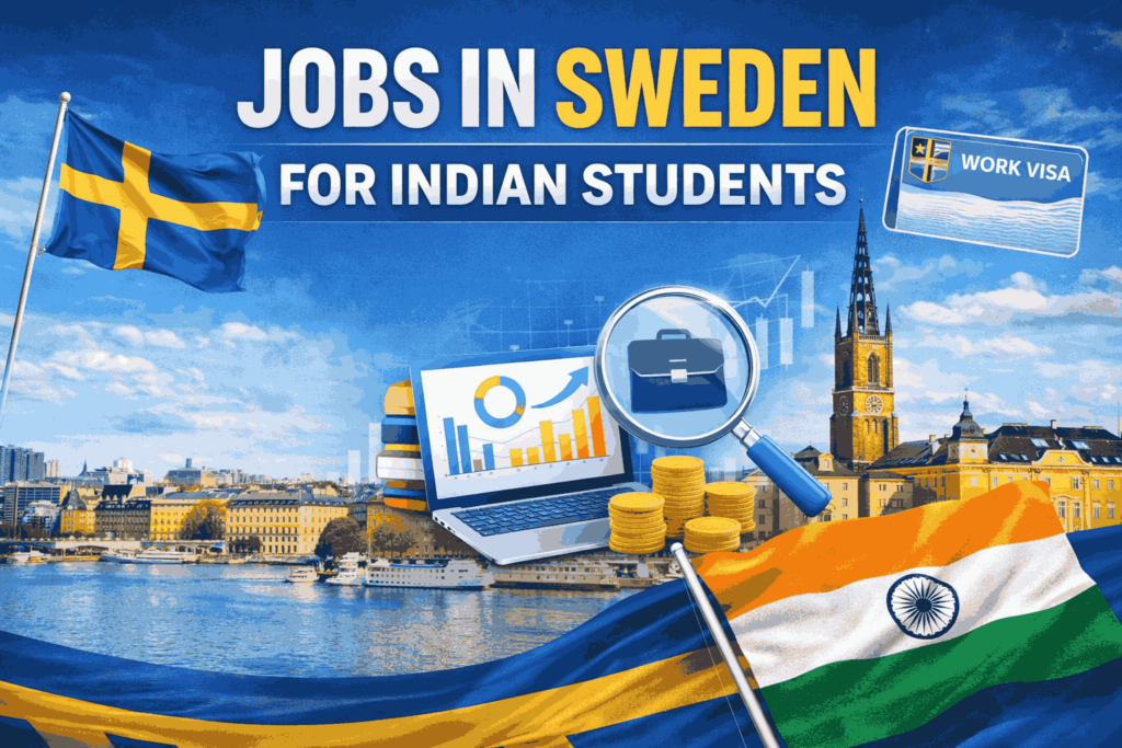 Jobs in Sweden for Indian Students