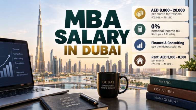 MBA Salary in Dubai