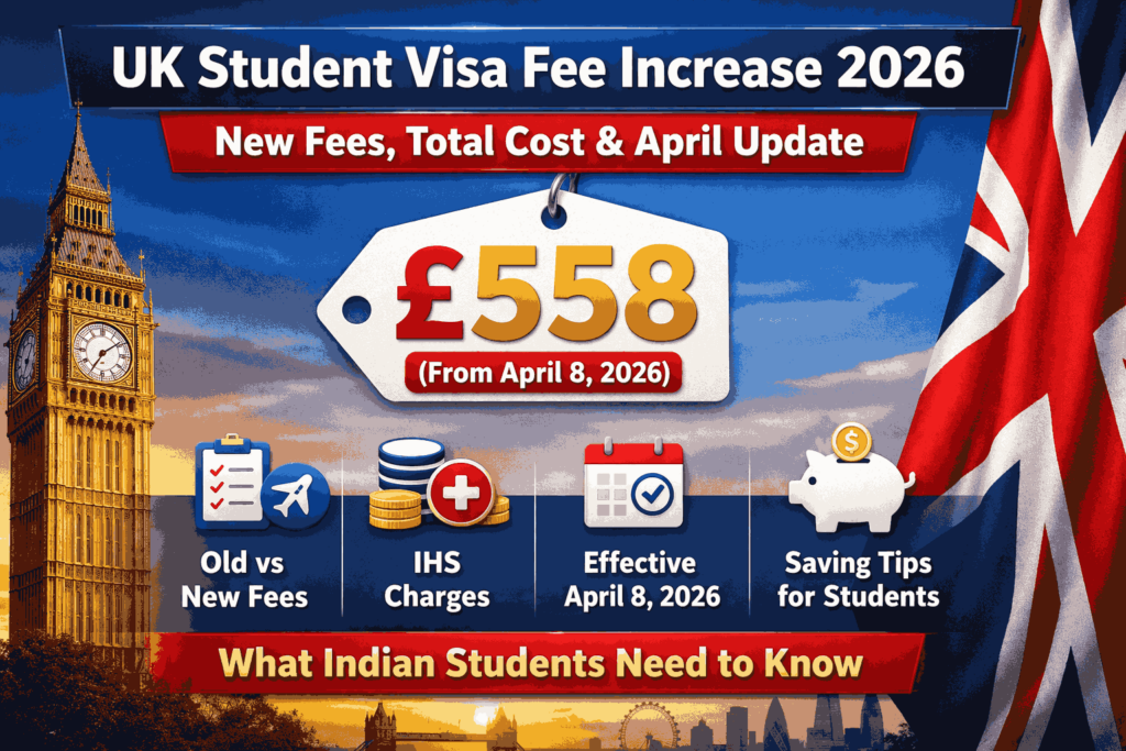 UK Student Visa Fee Increase 2026