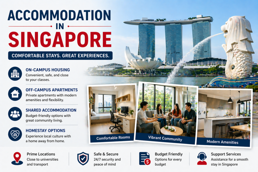 Accommodation in Singapore for Indian Students 2026: How to Secure Housing Before You Land