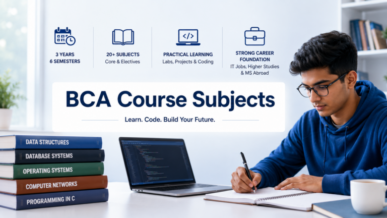 BCA Course Subjects