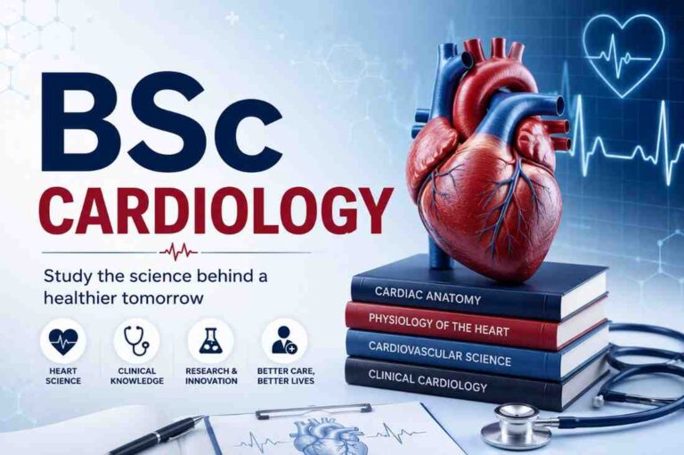 BSc Cardiology 2026: Course Details, Colleges, Fees, and Career Scope for Indian Students