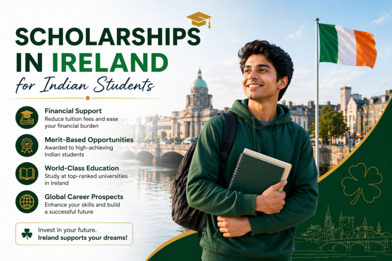 Scholarships in Ireland for Indian Students 2026: Amounts, Deadlines, and How to Apply