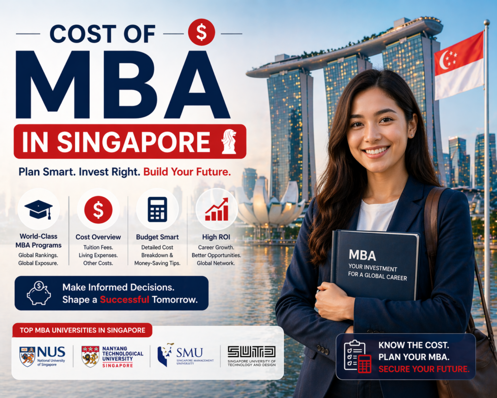 Cost of MBA in Singapore