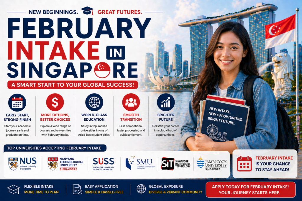 February Intake in Singapore