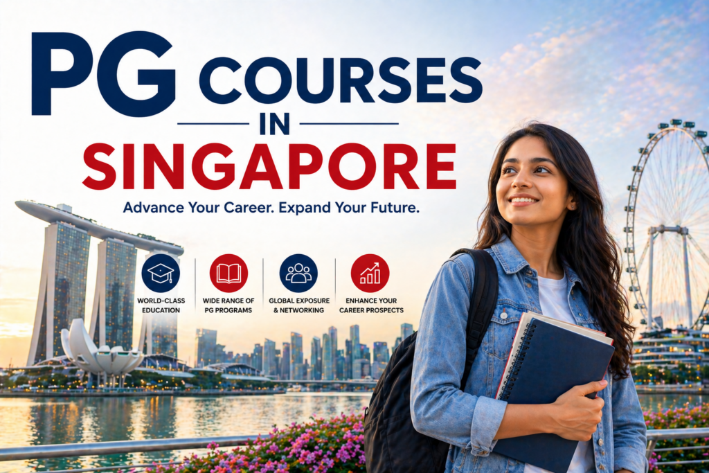 PG Courses in Singapore 2026: Top Universities, Fees, and Career Scope for Indian Students