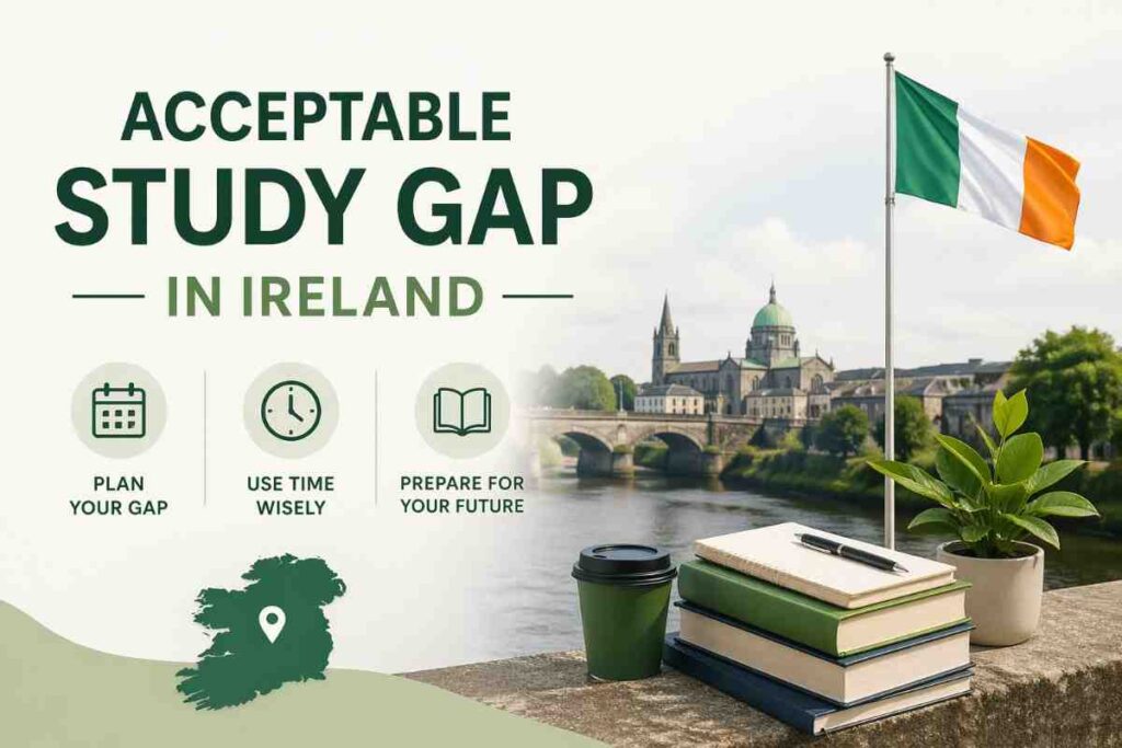acceptable study gap in ireland