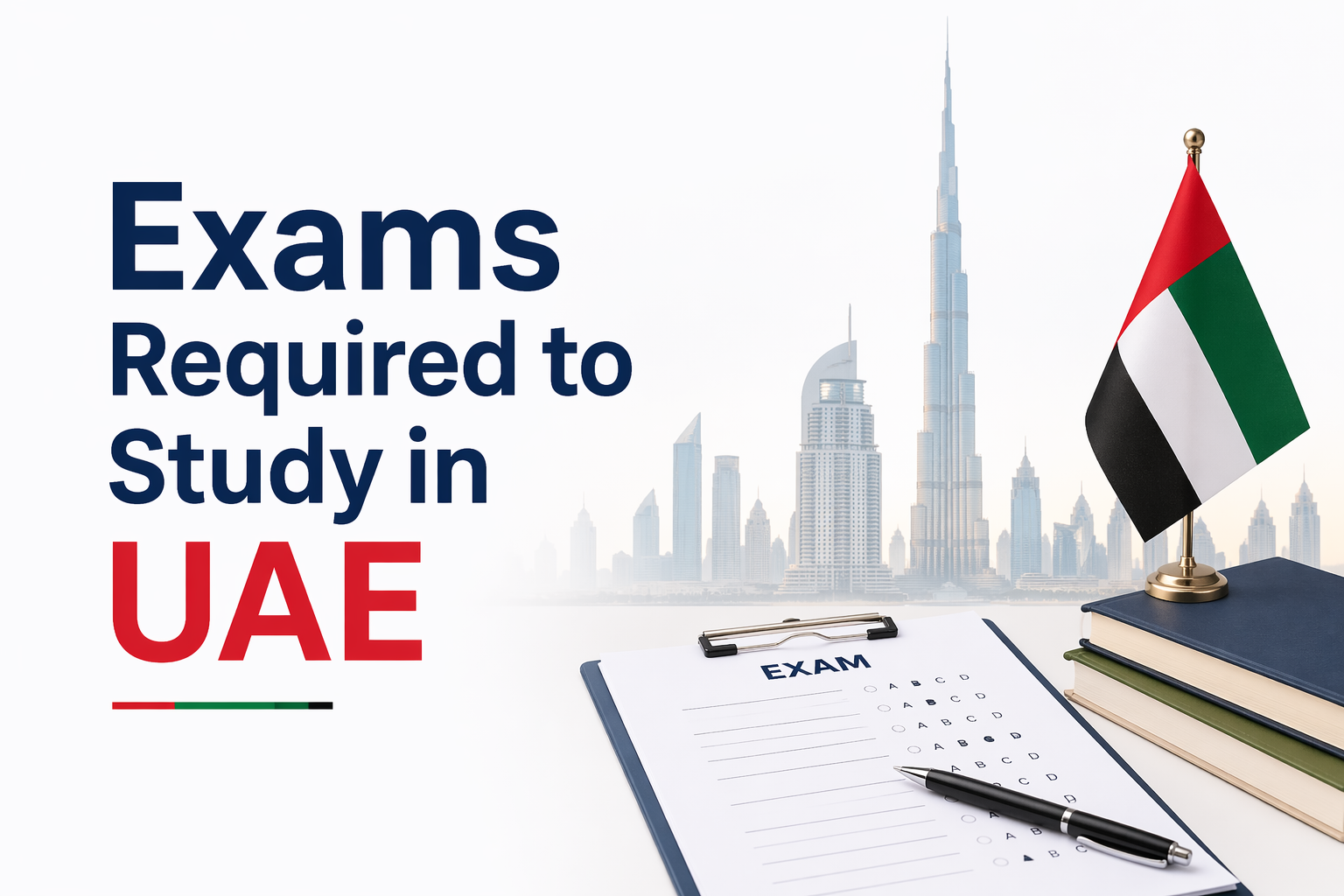 Exams Required to Study in UAE