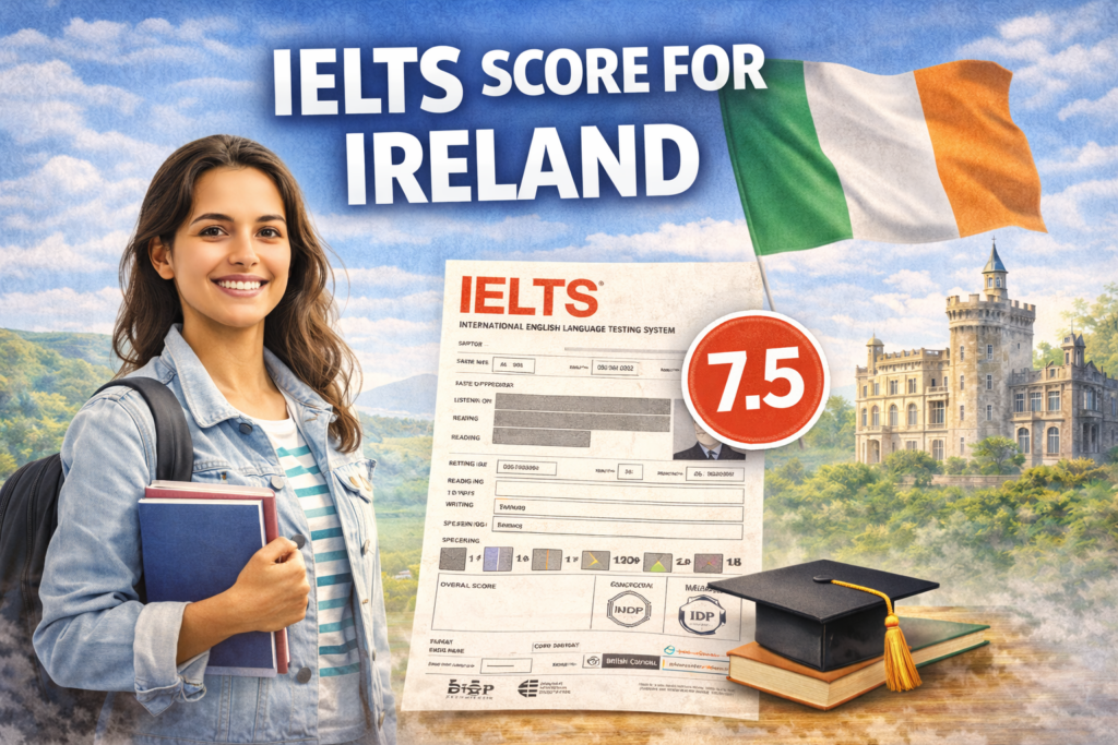 IELTS Score for Ireland 2026: University and Visa Requirements