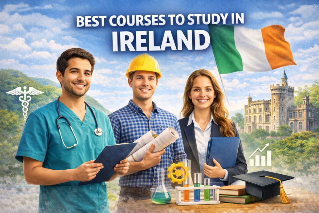 Best Courses to Study in Ireland for Indian Students in 2026-27
