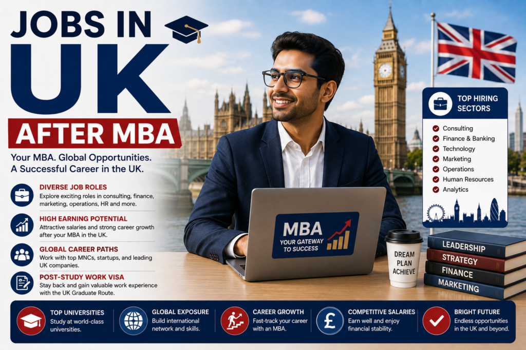 Jobs in UK After MBA