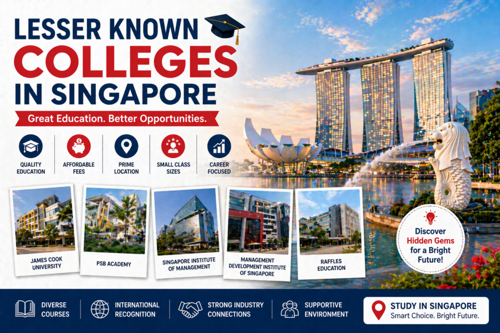 Lesser Known Colleges in Singapore Indian Students Should Consider in 2026-27 