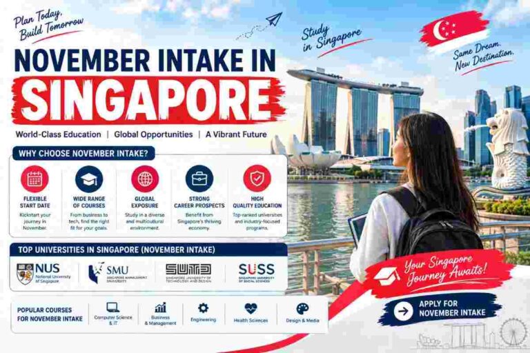 November Intake in Singapore
