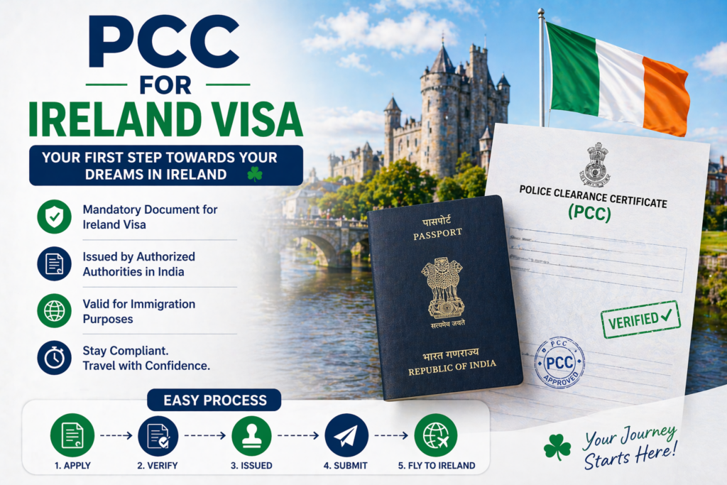 What is a PCC for Ireland Visa? Steps to Apply For Indian Students (2026-2027)