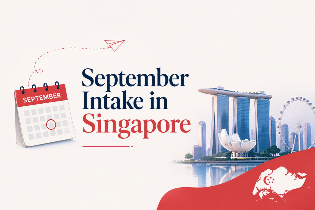 September Intake in Singapore