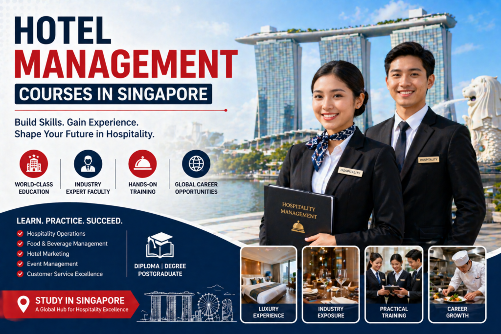 Hotel Management Courses in Singapore 2026: Top Colleges, Fees in INR, Eligibility  