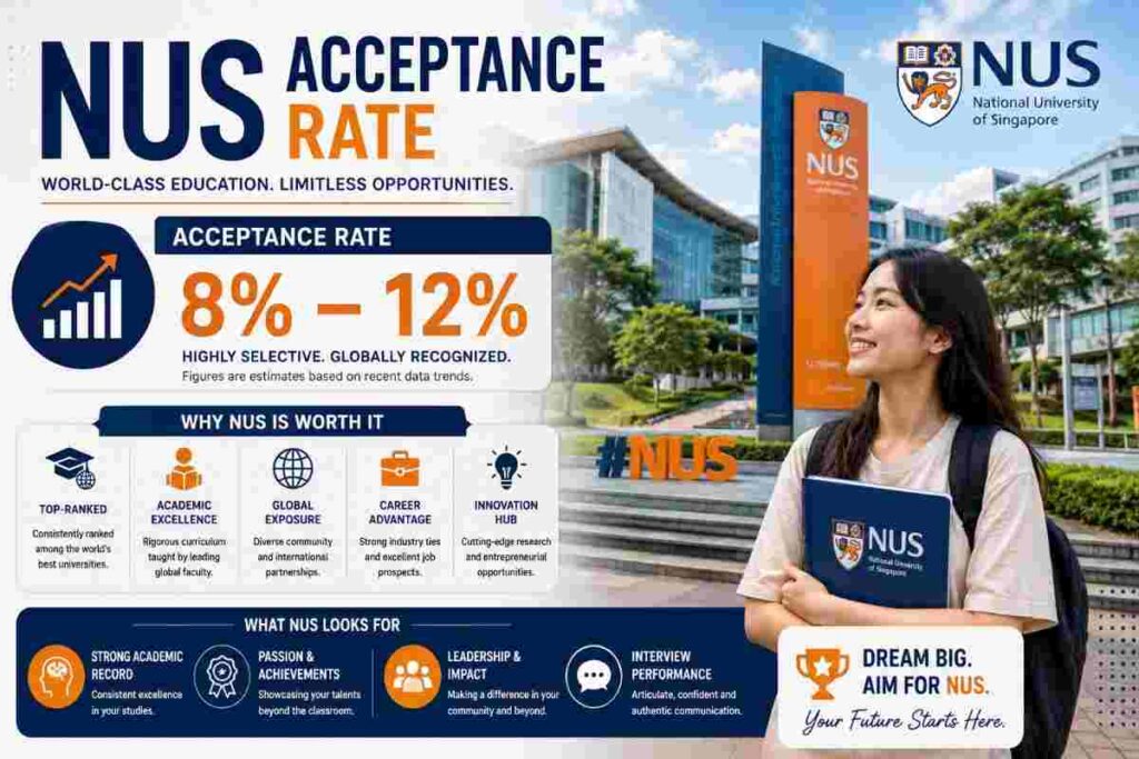 NUS Acceptance Rate