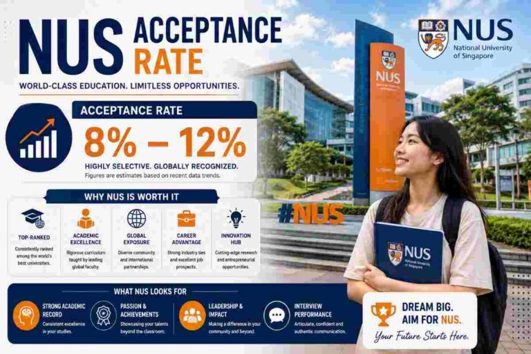 NUS Acceptance Rate