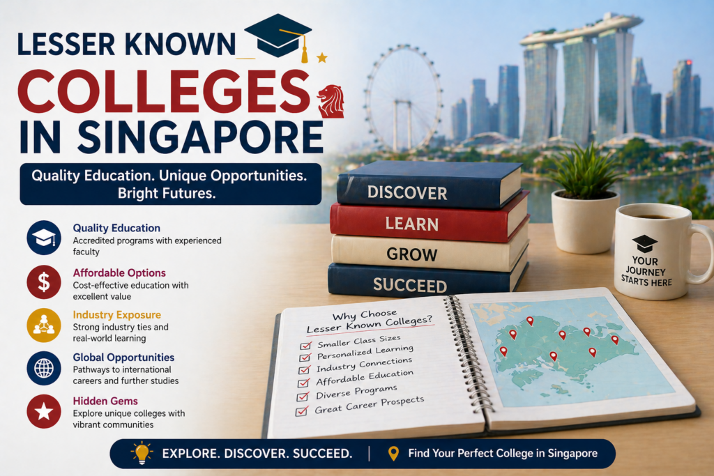 Lesser Known Colleges in Singapore Indian Students Should Consider in 2026-27ย