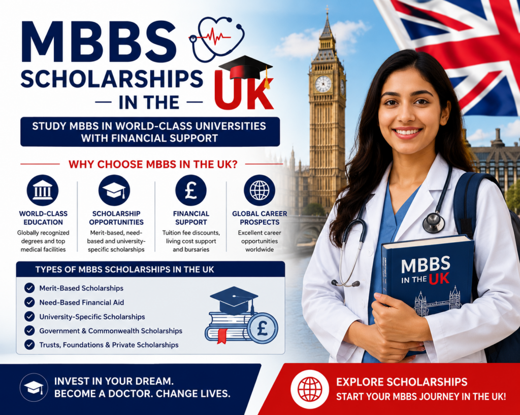MBBS Scholarships in UK for Indian Students: Which Ones Actually Cover Medicine