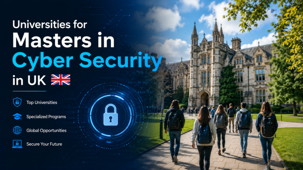Universities for Masters in Cyber Security in UK