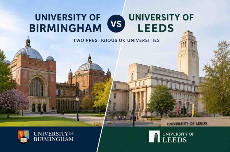 University of Birmingham vs University of Leeds