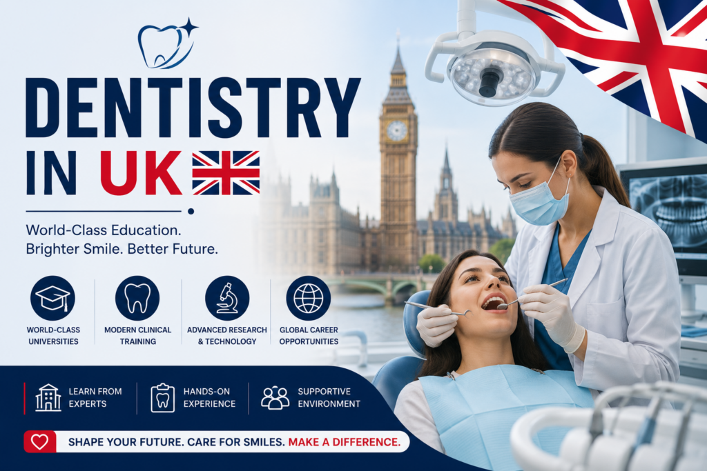 Dentistry in UK 2026: Top Universities, Fees & Eligibility